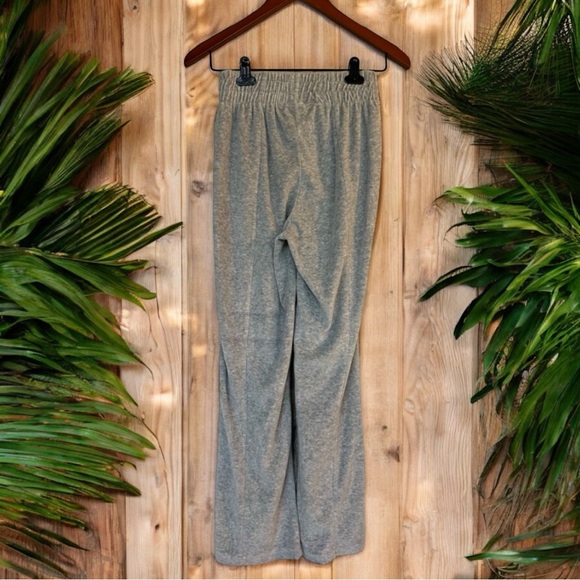 GOOD AMERICAN High Waist Heather Grey Sweatpants - Size 1 / Small - Picture 6 of 14